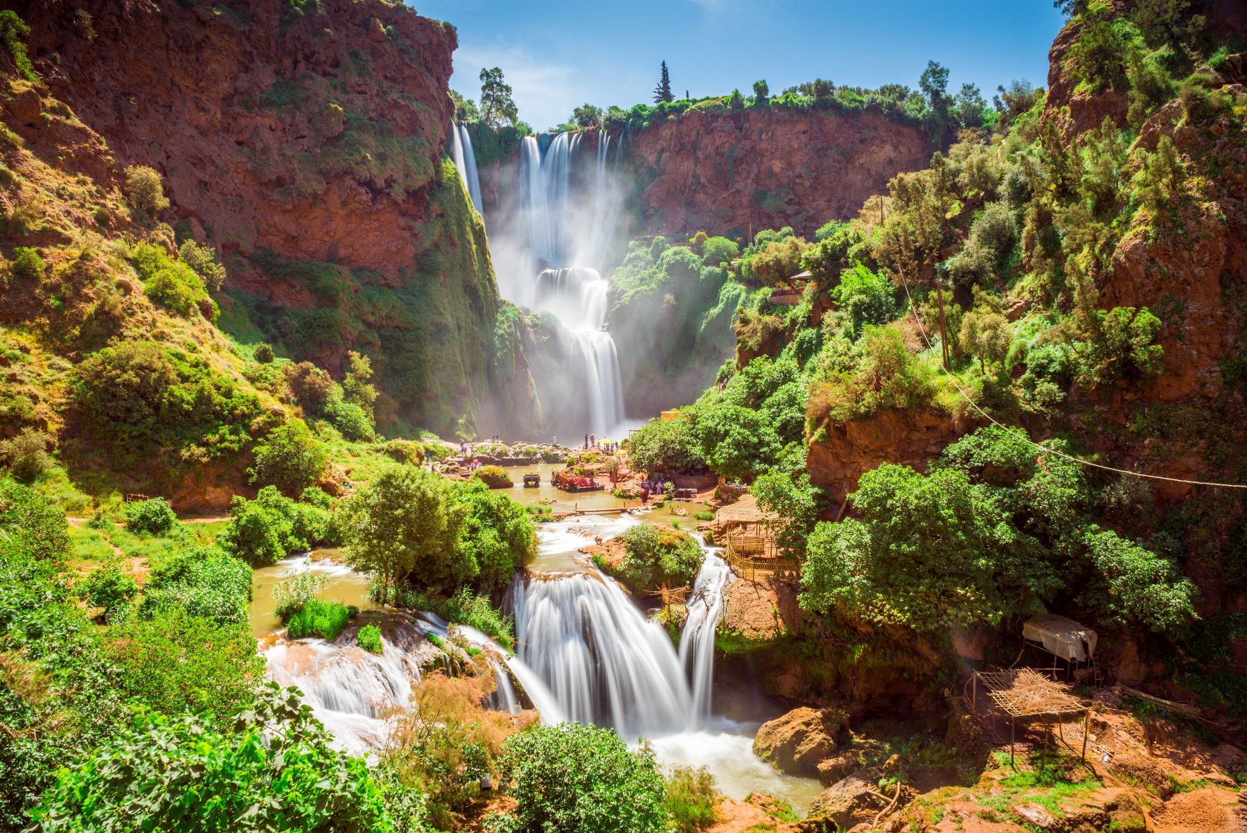 Excursion privée demi-journée aux cascades de Sidi M'Barek