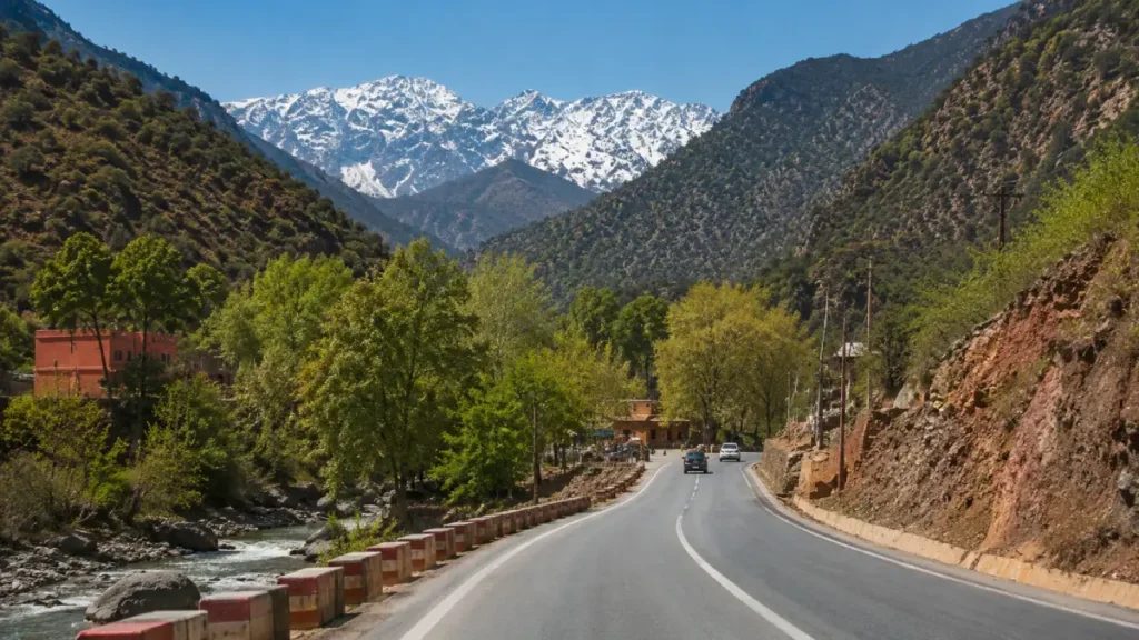Taxi Marrakech to Ourika Valley private transfer