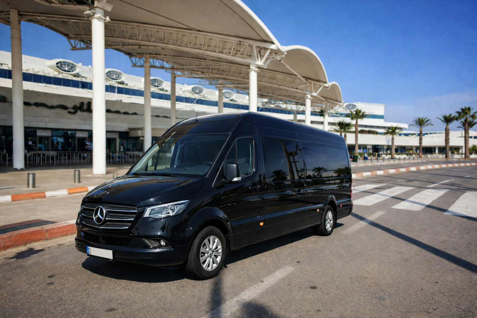 Comfortable Marrakech taxi transfer vehicle in Morocco
